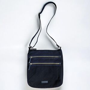 Vera Bradley Navy Quilted Crossbody Bag